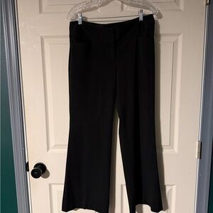Express Editor Black Wide Leg Women's Pants - 10 Short